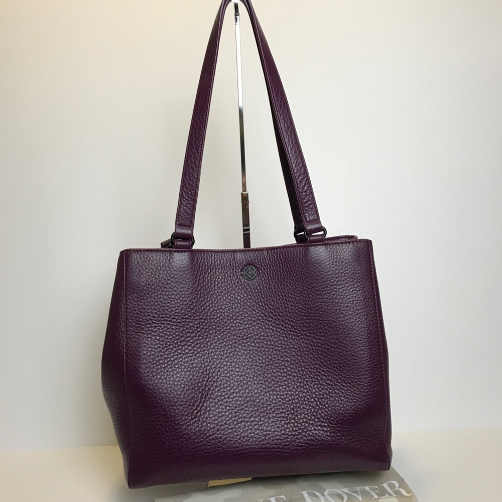 Dagne Dover Small Eclipse Allyn Leather Tote